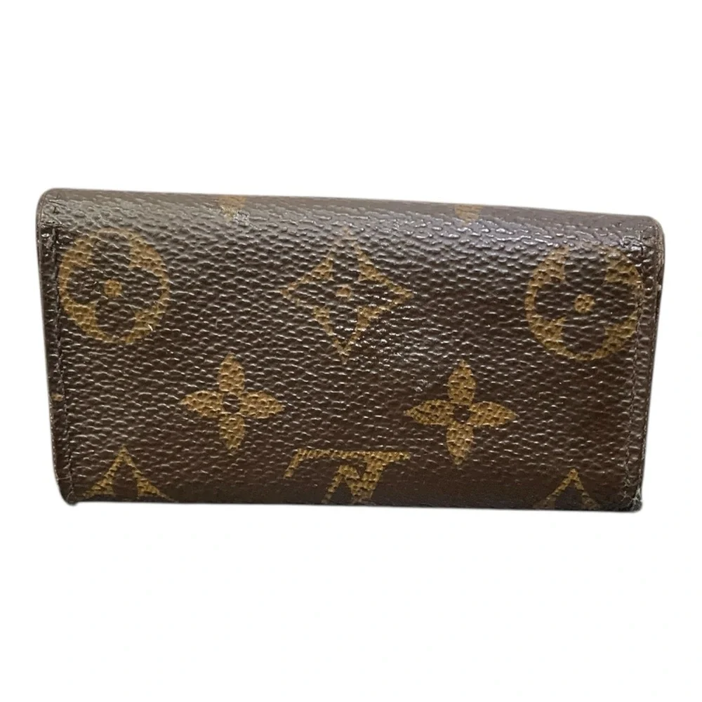 🔑 Louis Vuitton Monogram‎ Canvas 4-Key Holder | Made in France